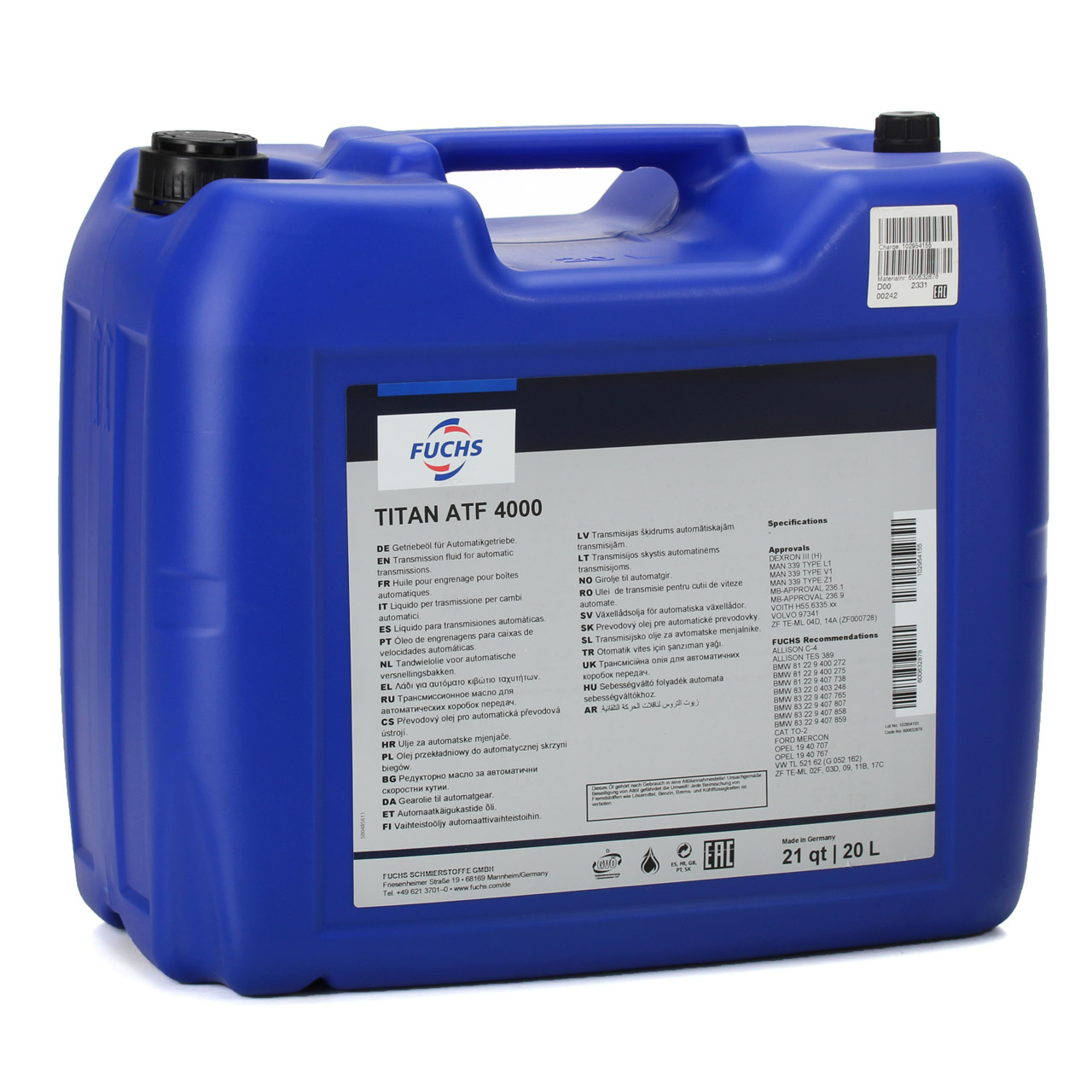 TITAN ATF 4000 20L